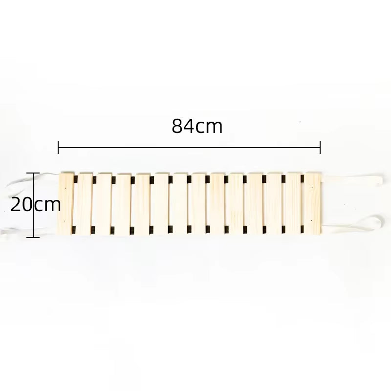 Wall-Mounted Cat Ladder Bridge for Scratching Post - Sisal Rope Cat Tree Step for Climbing Pet Furniture