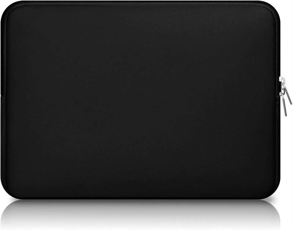 "13-Inch Laptop Sleeve – Neoprene Protective Case for MacBook Air, Dell, Lenovo & More (Black)"